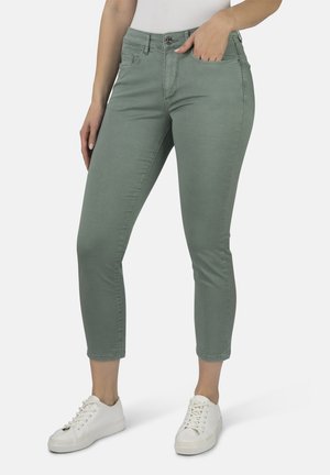 Stooker Women FLORENZ - Slim fit jeans - chinoise green