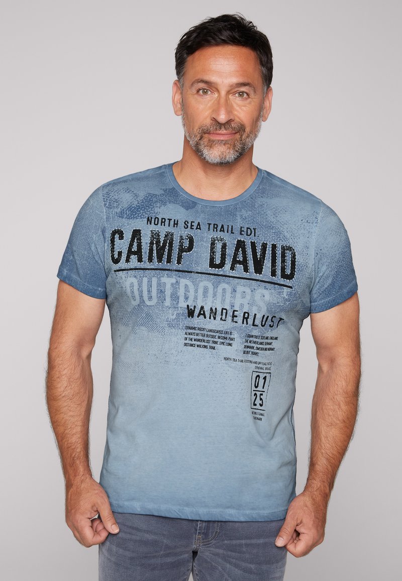 T-shirt DEPARTED Pour Homme - Coupe Moderne, Super Doux - Motif California Icecream Superstars