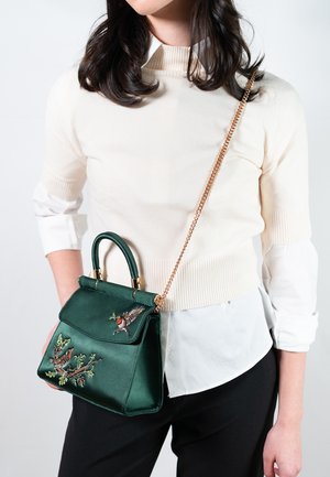 Fox & Mushroom - Handbag - green