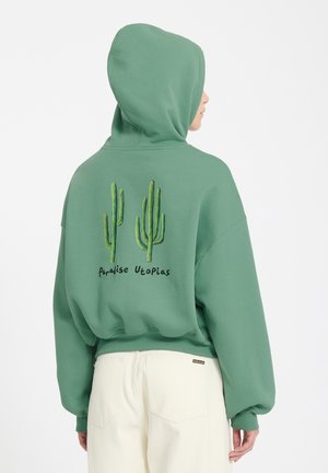 MICKEY MASON - Sweat à capuche - evergreen