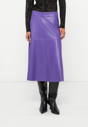 IMMA SKIRT - Φούστα σε γραμμή Α - purple