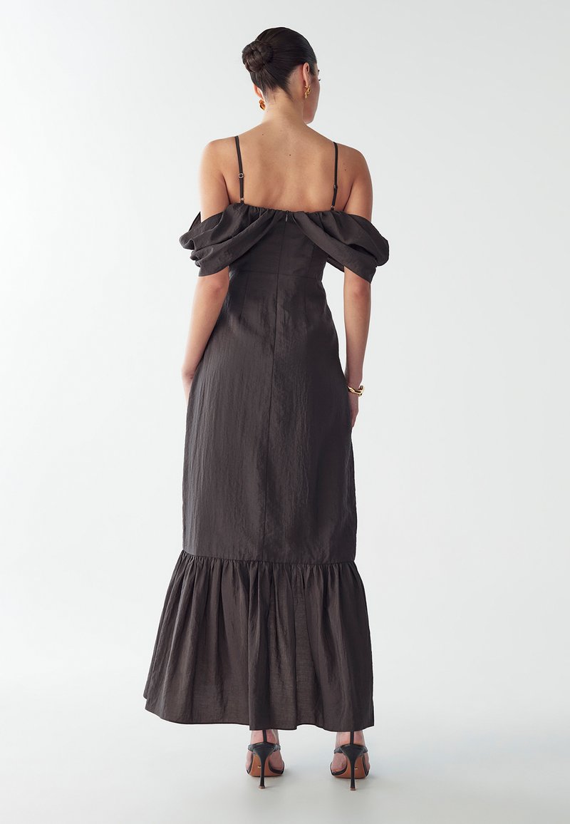 ST MRLO SHELLY - Maxi dress - charcoal grey/grey - Zalando.ie