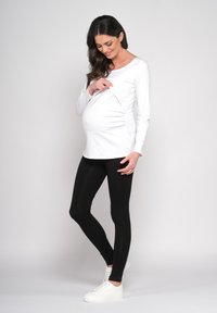 Cool Mama MATERNITY NURSING 2 IN 1 BASIC - Longsleeve - white