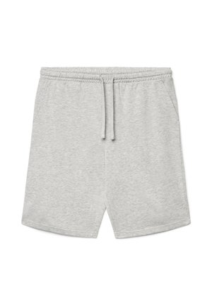 Calliope, PANTALONE GINNICO CORTO TINTA UNITA - Jogginghose - grigio chiaro melange