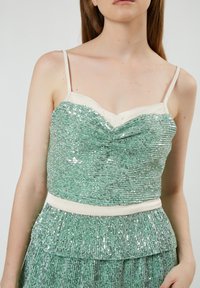 INFLUENCER SEQUIN ALL OVER - Top - aqua
