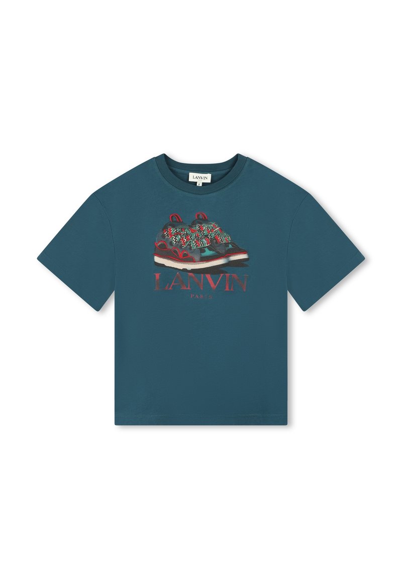 LANVIN T-shirt print blauw