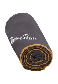 NirvanaShape Strandtuch - grau   oranger rand