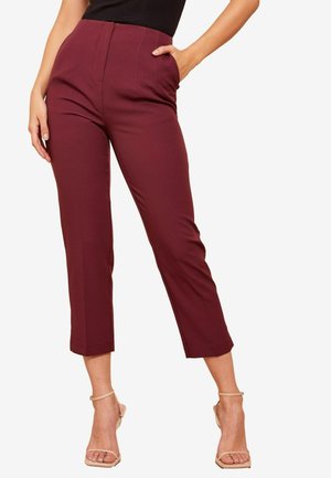 TAILORED SEAM  - Pantalon classique - burgundy red