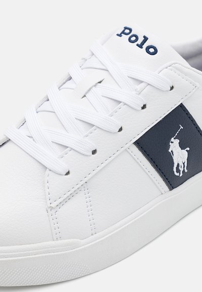 Polo Ralph Lauren FRAZIER UNISEX - Zapatillas - white tumbled/navy