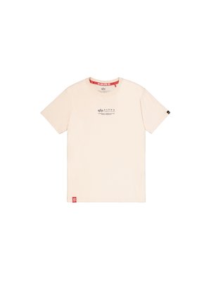 Alpha Industries, ALPHA WORDING - T-shirt z nadrukiem