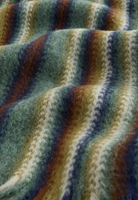 STRIPE - Šála - green/blue