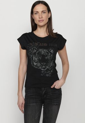 SHORT SLEEVE  - Tricou cu imprimeu -  black