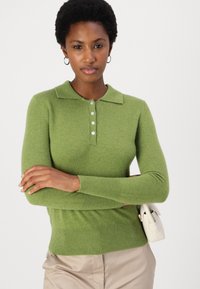 pure cashmere CLASSIC SWEATER - Džemperis - green