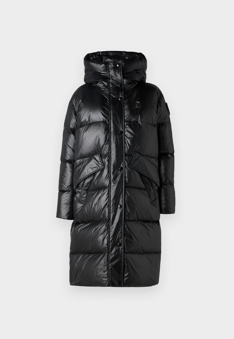 Blauer Donsjas zwart