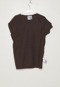 adidas Originals STRIPES TEE - T-shirt print - shadow brown