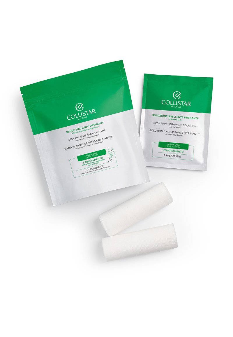 Collistar - RESHAPING & DRAINING BODY WRAPS INSTANT AND PROGRESSIVE EFFECT - Anti-Cellulite, Agrandir