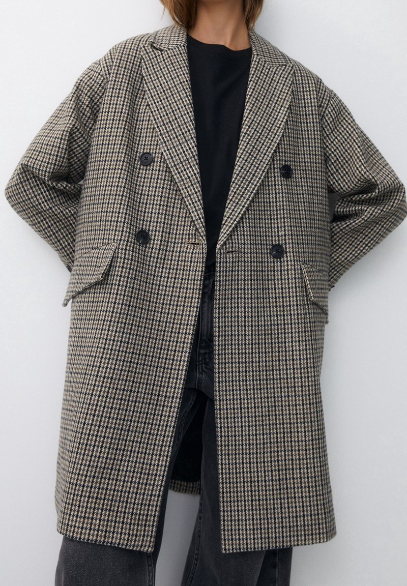 PULL&BEAR Abrigo clásico - brown