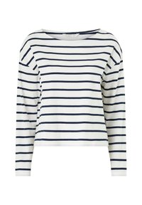 RELAXED FIT - Long sleeved top - blau weiß gestreift