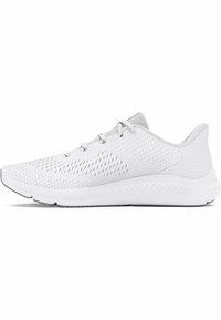 Under Armour - CHARGED PURSUIT - Hardloopschoenen neutraal - white Miniatuurafbeelding 1