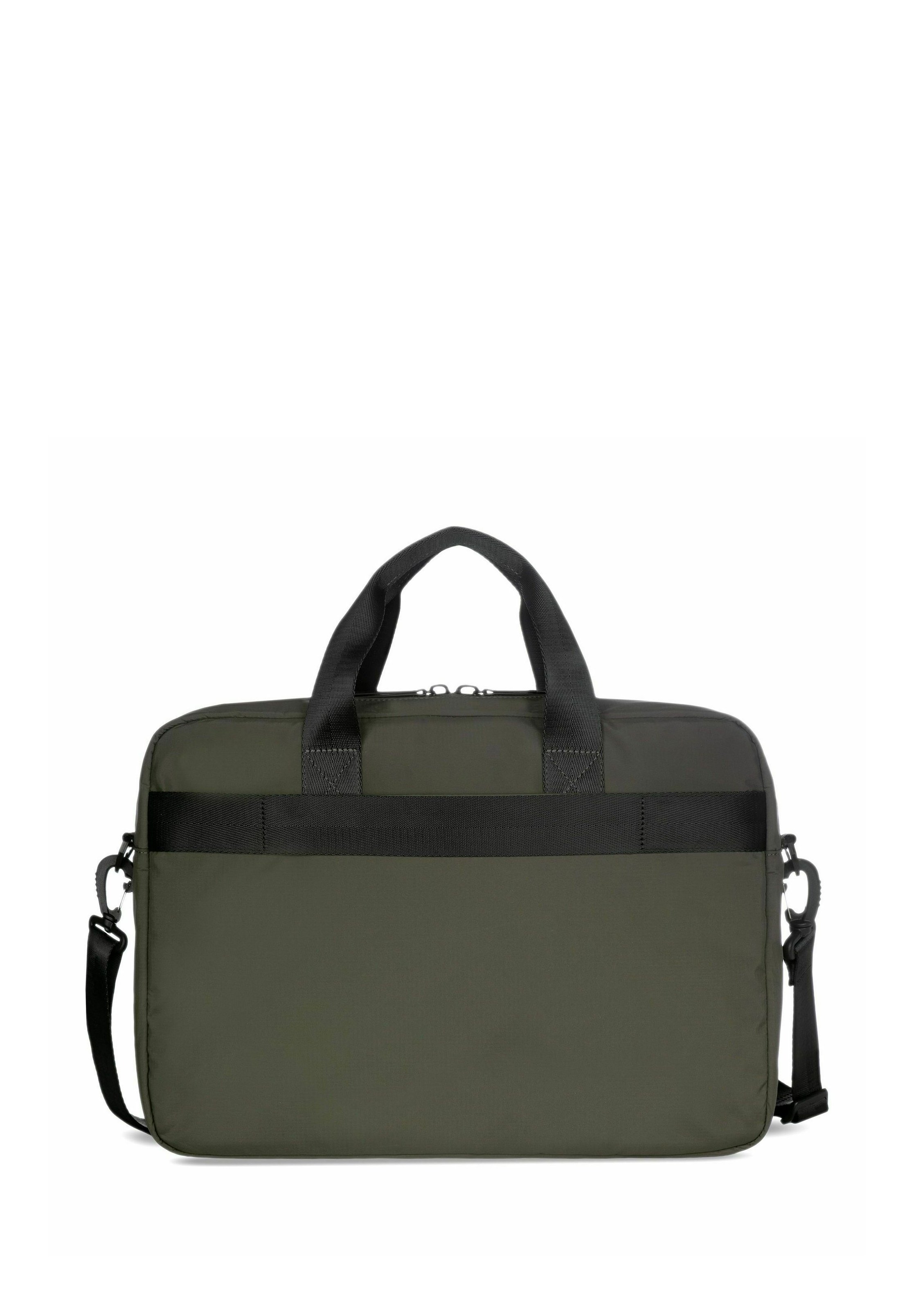 yukitty bugatti LEGERE AKTENTASCHE 40 CM LAPTOPFACH - Aktetas - olive