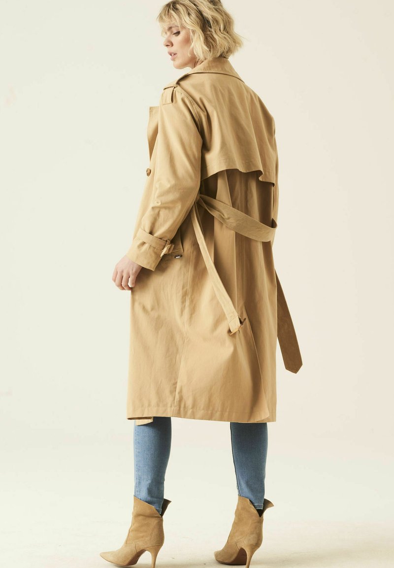 Damen Parkas | Garcia Trenchcoat iced coffee/braun - OY59414 Damen Parkas | Garcia Trenchcoat iced coffee/braun - OY59414