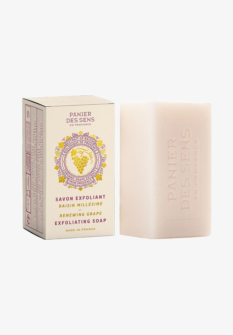 Panier des Sens PEELING SEIFE WOHLTUENDE TRAUBE - Soap bar