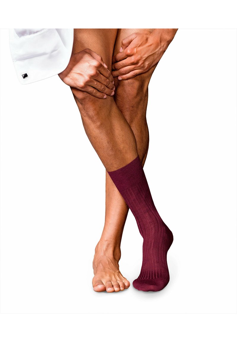 FALKE NO. 7 - Socken - barolo