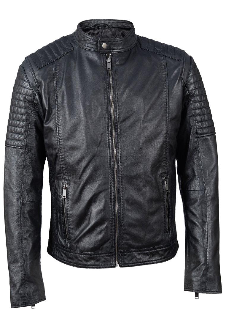 Lee Cooper Leren jas zwart Lee Cooper Leren jas zwart