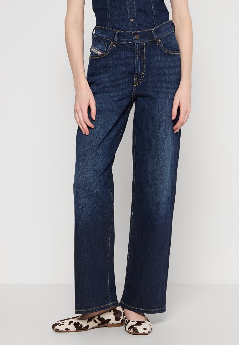 Diesel Straight leg jeans blauw