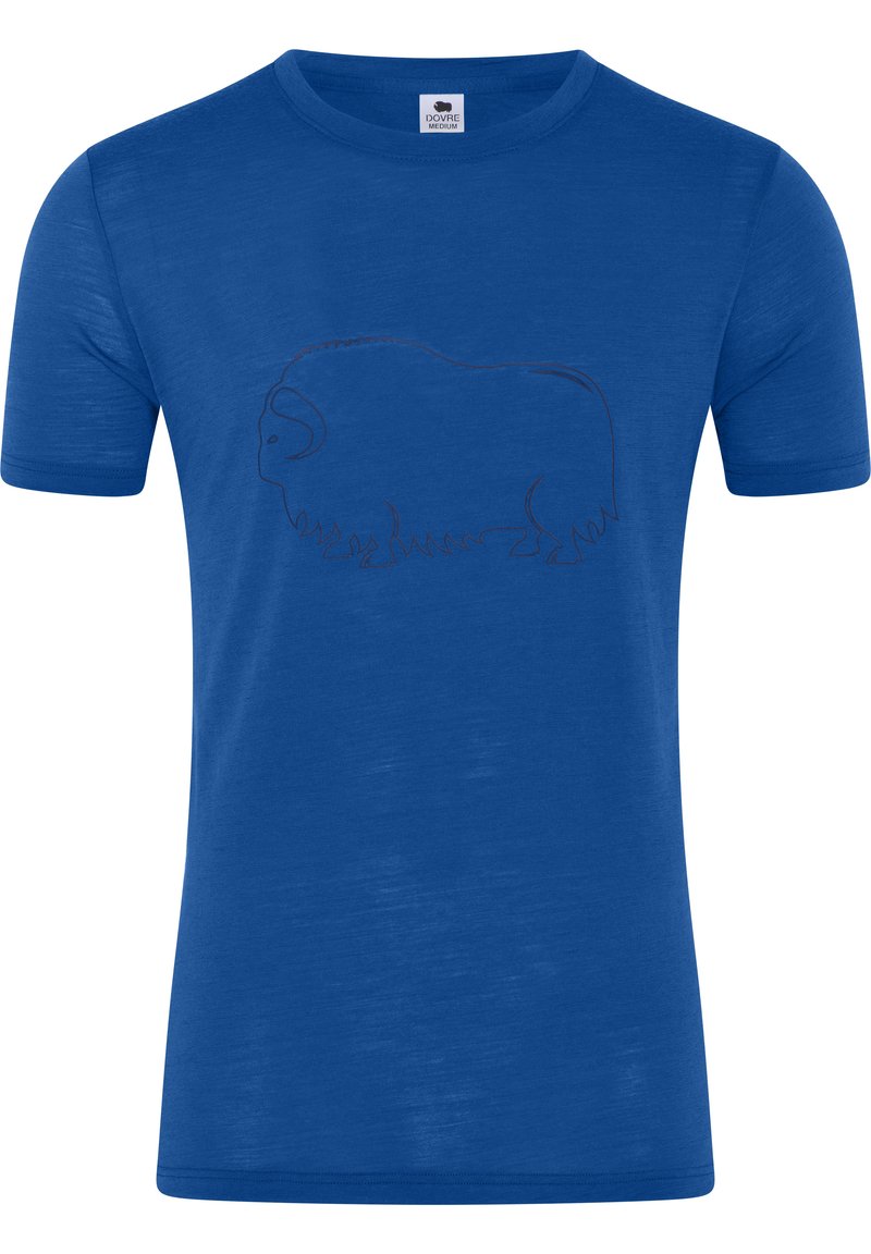 Dovre T-shirts print - mottled blue