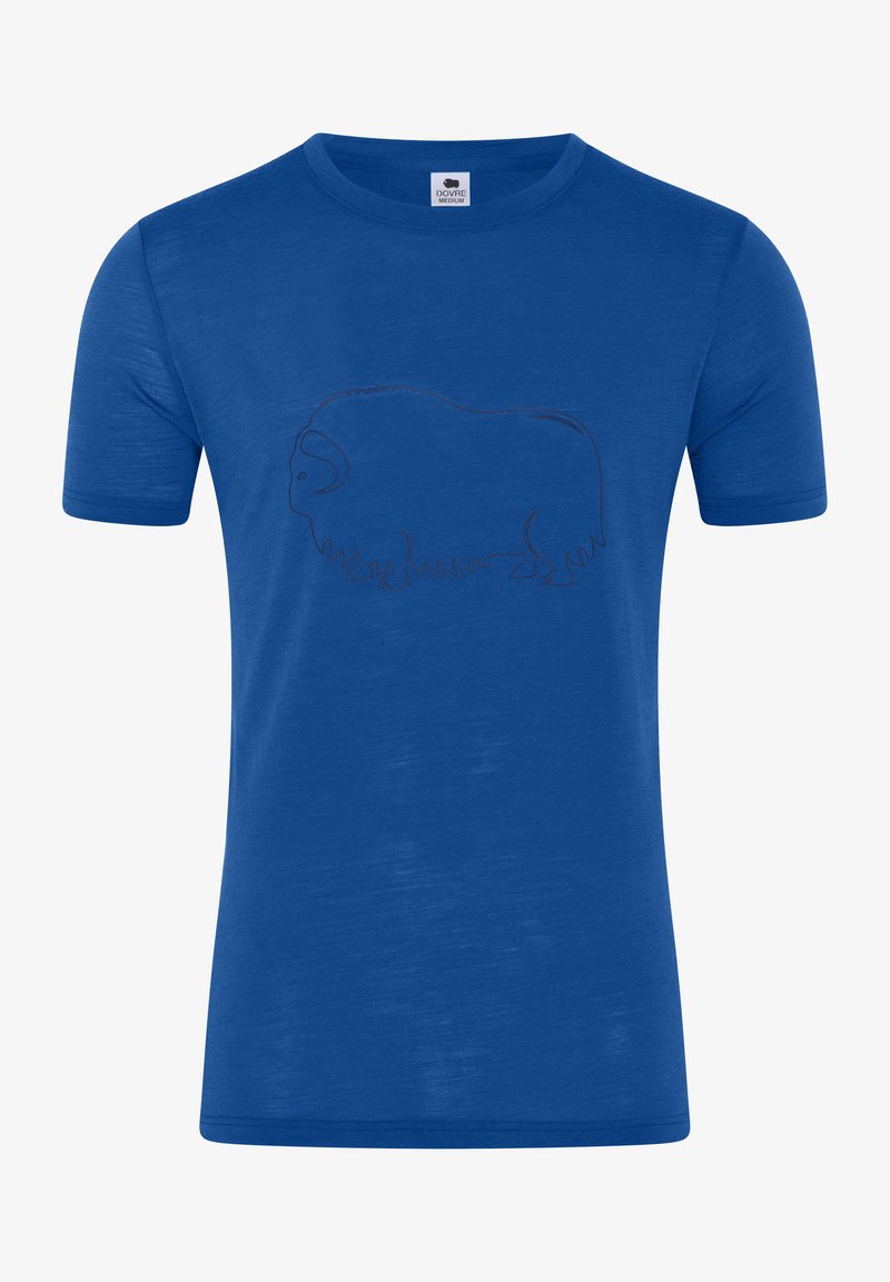 Dovre T-shirts print - mottled blue