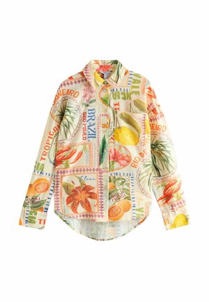 Next REGULAR FIT - LONG SLEEVE - Hemdbluse - multicoloured postcard print