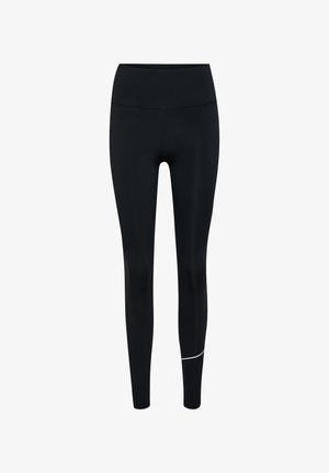 COURT MID WAIST POCKET - Legging - black