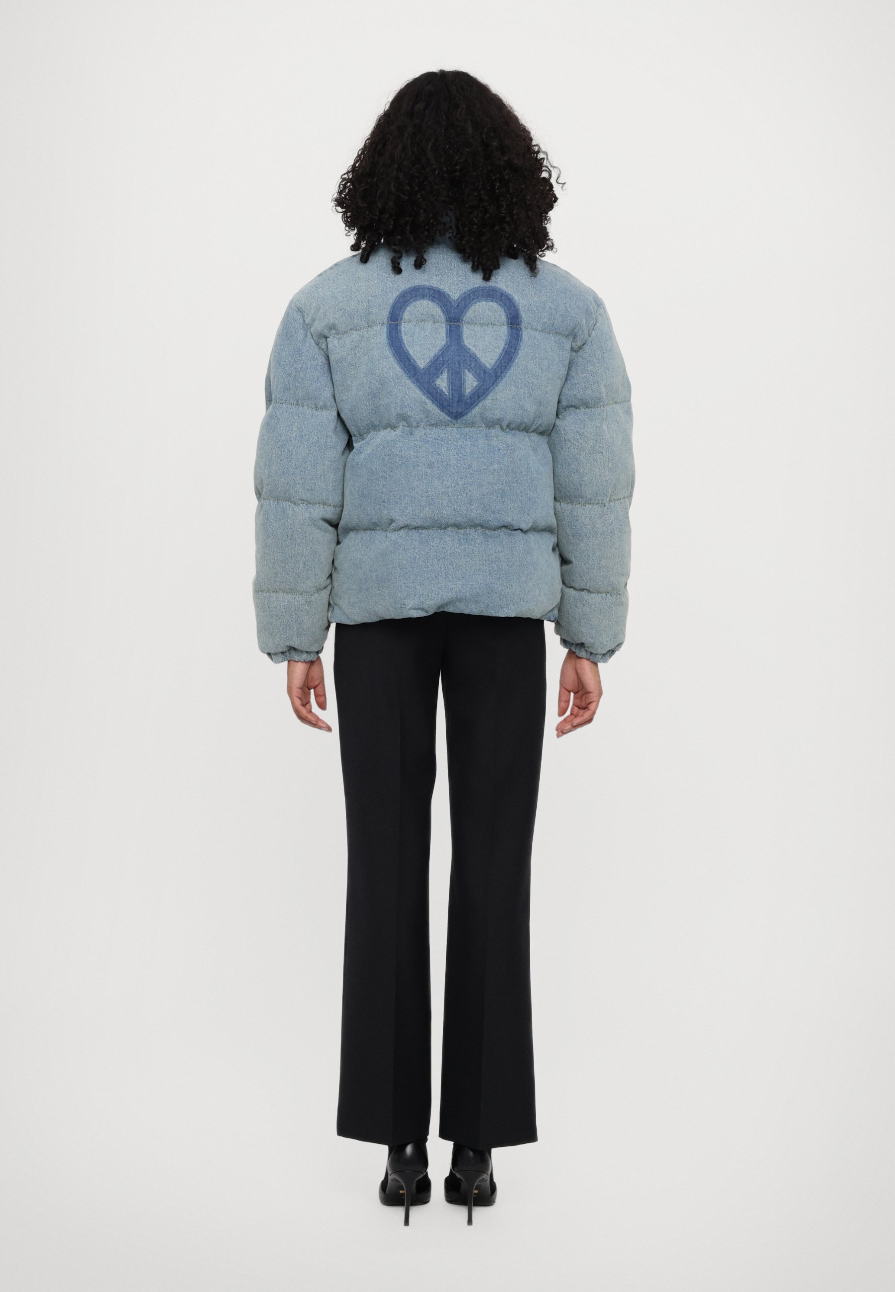 MOSCHINO JEANS Winter jacket - fantasia azzurro/light blue