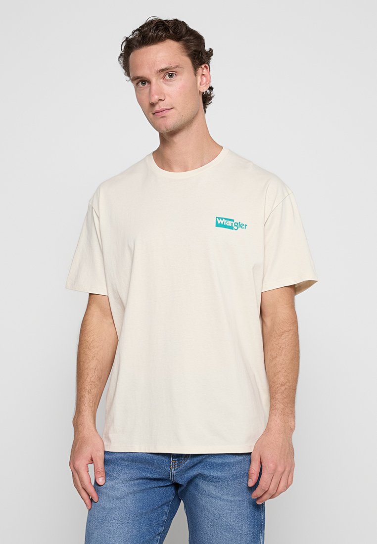 Wrangler T-shirt print wit Wrangler T-shirt print wit