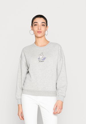 ONLDISNEY LIFE BAMBI BOX - Sweatshirt - light grey melange