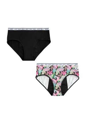 HEAVY FLOW 2 PACK  - Kuukautisalushousut - bright pink print