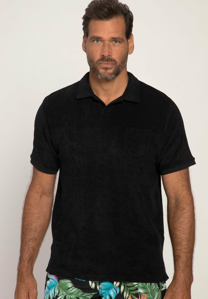 JP1880 MANCHES COURTES ET COL CUBAIN - Polo - dark gray