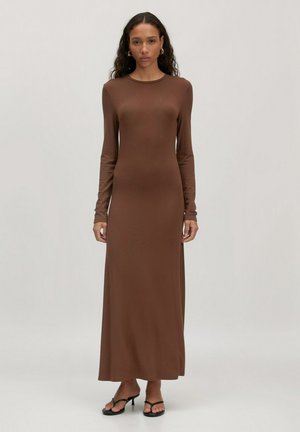VANGELIA - Maxikleid - braun