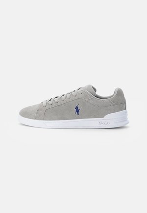 Polo Ralph Lauren HERITAGE COURT II SUEDE SNEAKER - Treniņu apavi - soft grey/heritage royal pp
