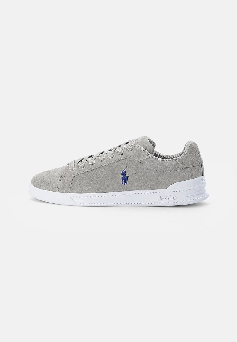 Polo Ralph Lauren HERITAGE COURT II SUEDE SNEAKER - Αθλητικά παπούτσια - soft grey/heritage royal pp