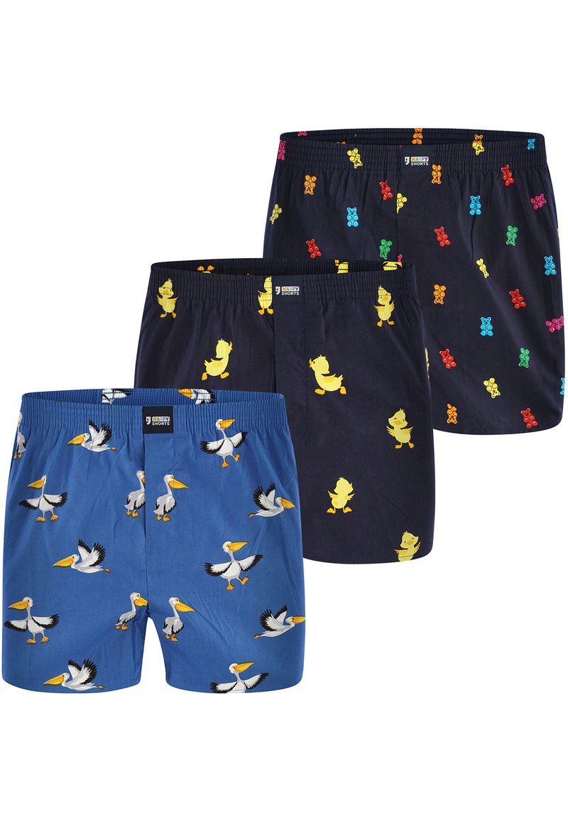 Happy Shorts 3-PACK PRINT  - Caleçon - set