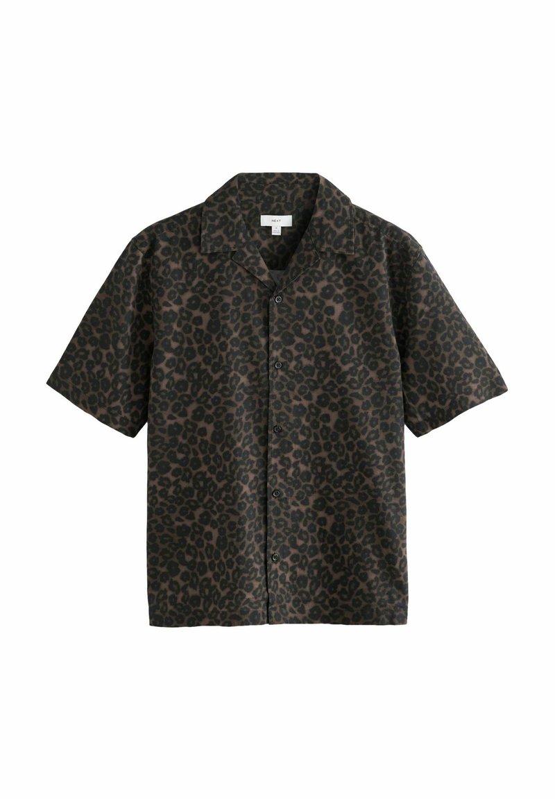 Next - LEOPARD PRINT SHORT SLEEVE - Shirt - brown, Enlarge