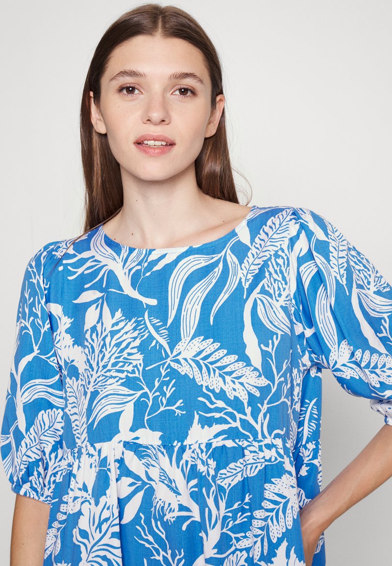 Damen Freizeitkleider | KnowledgeCotton Apparel Freizeitkleid campanula/blau - NE94215 Damen Freizeitkleider | KnowledgeCotton Apparel Freizeitkleid campanula/blau - NE94215