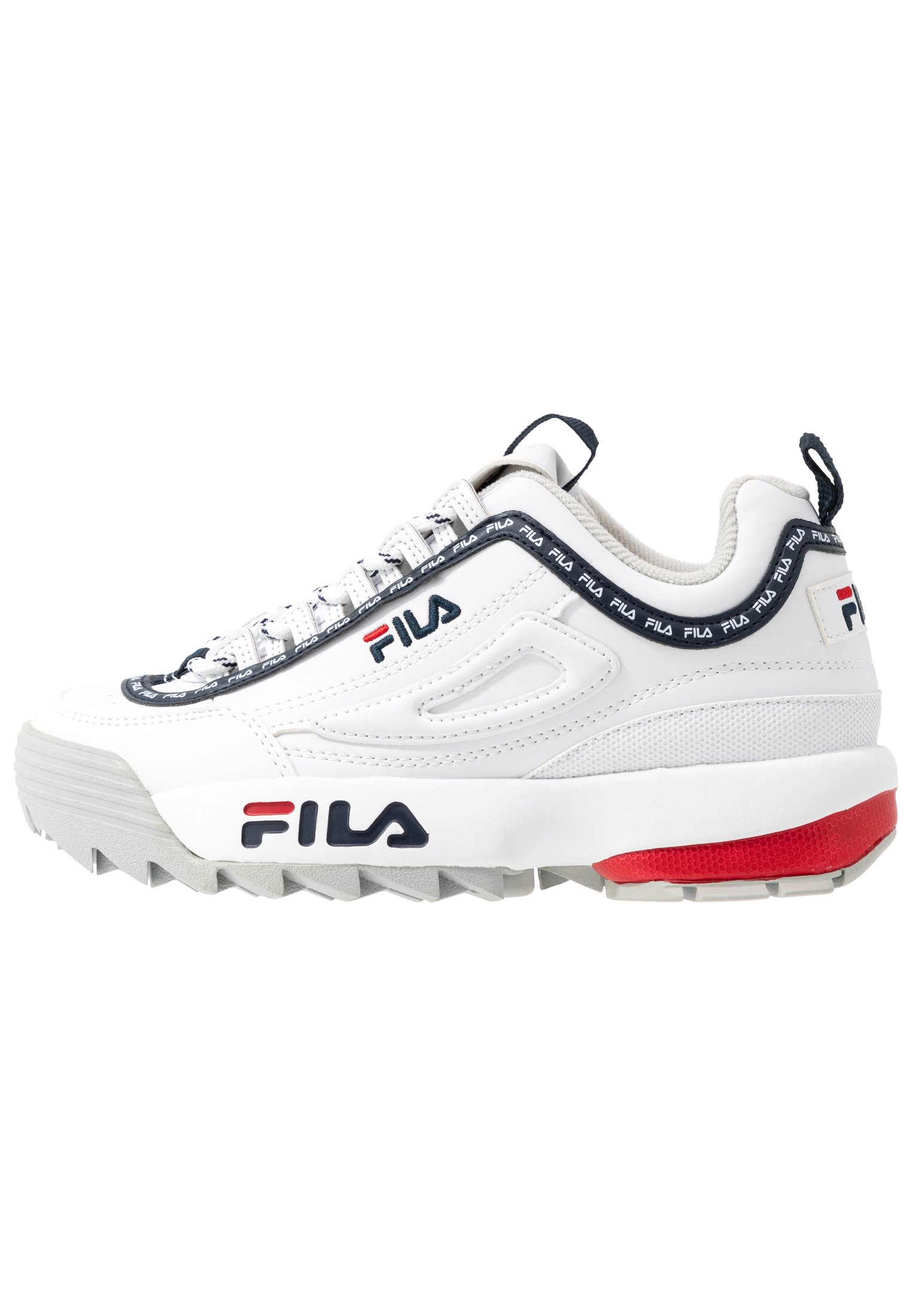 Fila DISRUPTOR LOGO Joggesko whitehvit Zalando.no Fila ADRENALINE Joggesko whiterosebloomhvit Zalando.no