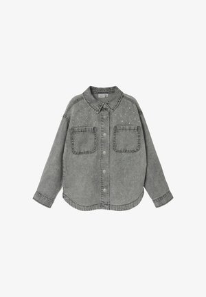 Spijkerjas - light grey denim