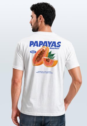 Neverless, Print T-shirt - weiß
