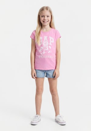 GAP, 2 PACK - Printtipaita - pale periwinkle