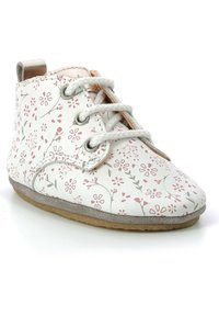 Aster CHAUSSONS CUIR LAYAS - Patucos - blanc