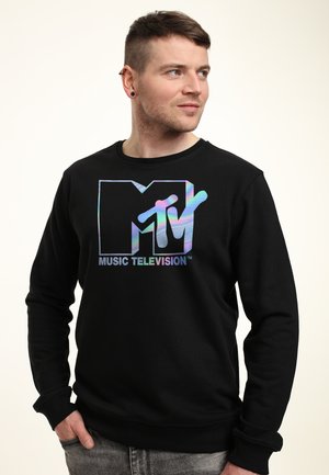 MTV HOLOGRAPHIC - Sweatshirt - black pure
